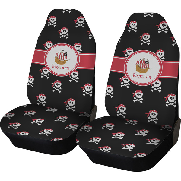 Custom Pirate Car Seat Covers (Set of Two) (Personalized)