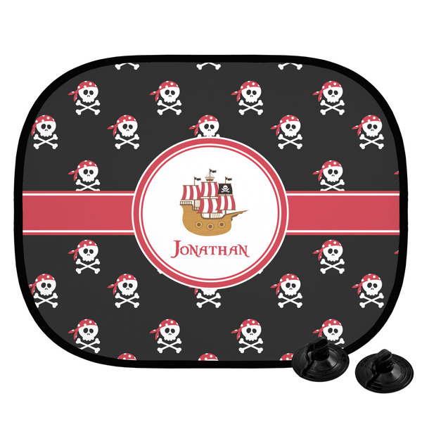 Custom Pirate Car Side Window Sun Shade (Personalized)