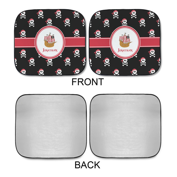 Pirate Car Sun Shades - APPROVAL