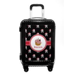 Pirate Carry On Hard Shell Suitcase (Personalized)