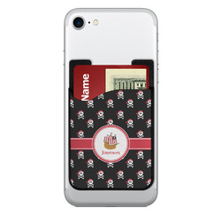 Pirate 2-in-1 Cell Phone Credit Card Holder & Screen Cleaner (Personalized)