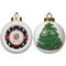 Pirate Ceramic Christmas Ornament - X-Mas Tree (APPROVAL)