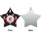 Pirate Ceramic Flat Ornament - Star Front & Back (APPROVAL)