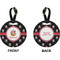 Pirate Circle Luggage Tag (Front + Back)