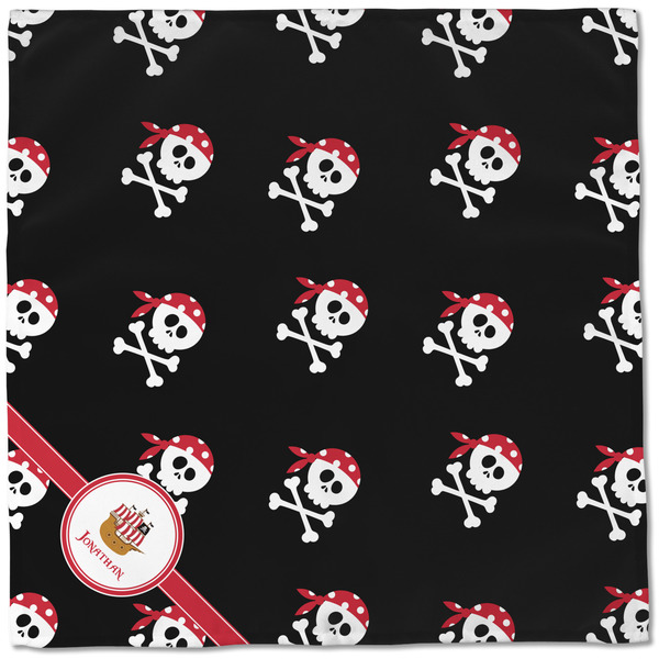 Pirate Cloth Napkins - Personalized Dinner (Full Open)