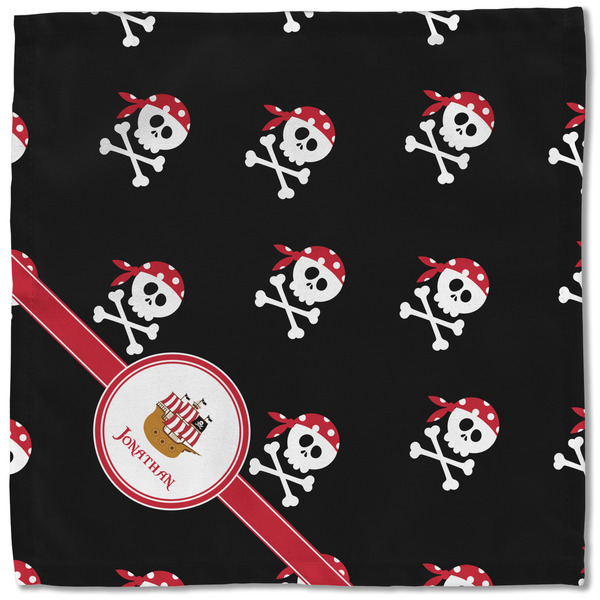 Pirate Cloth Napkins - Personalized Lunch (Single Full Open)