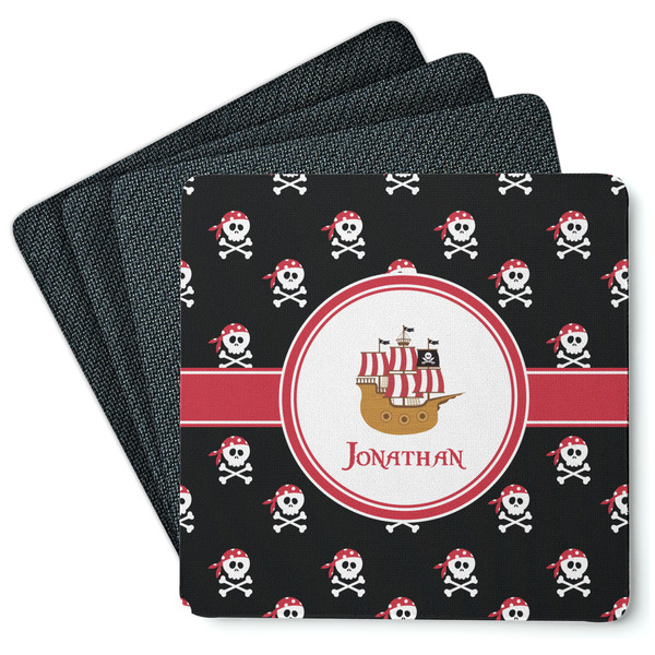 Pirate Coaster Rubber Back - Main