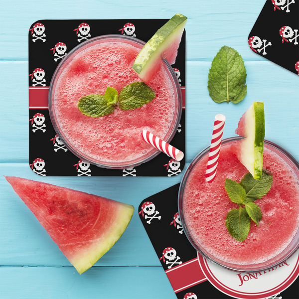 Pirate Coaster Set - LIFESTYLE