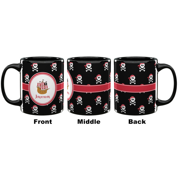 Pirate Coffee Mug - 11 oz - Black APPROVAL