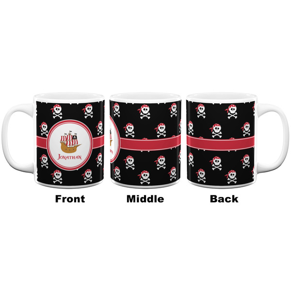 Pirate Coffee Mug - 11 oz - White APPROVAL