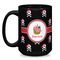 Pirate Coffee Mug - 15 oz - Black