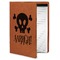 Pirate Leatherette Portfolio with Notepad - Small - Double Sided (Personalized)