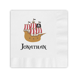 Pirate Coined Cocktail Napkins (Personalized)