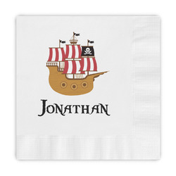 Pirate Embossed Decorative Napkins (Personalized)