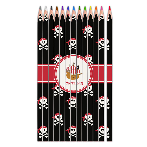 Custom Pirate Colored Pencils (Personalized)