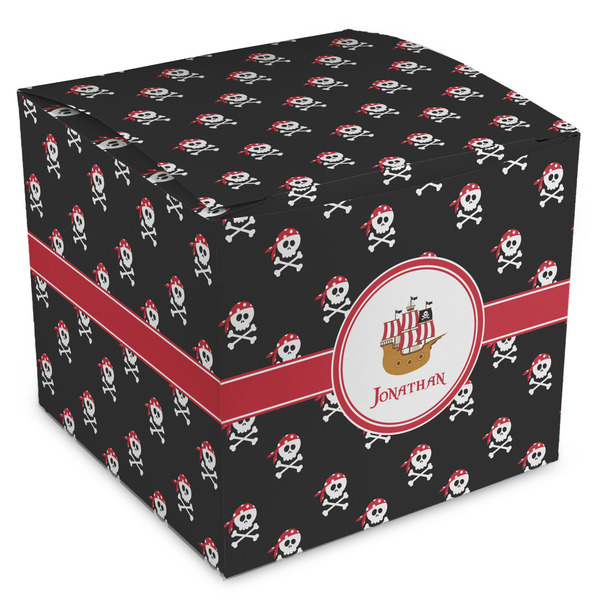 Custom Pirate Cube Favor Gift Boxes (Personalized)