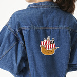 Pirate Twill Iron On Patch - Custom Shape - X-Large