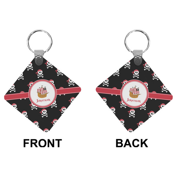 Pirate Diamond Keychain (Front + Back)