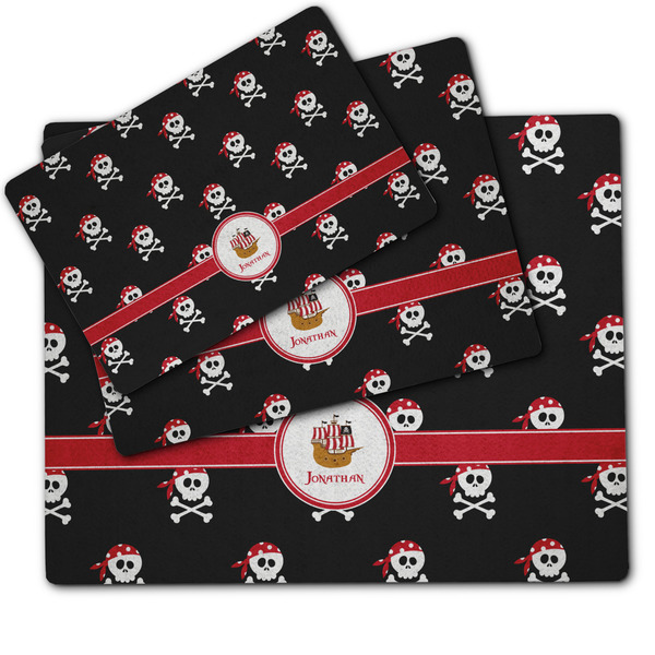 Pirate Dog Food Mat - MAIN (sm, med, lrg)