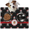 Pirate Dog Food Mat - Medium LIFESTYLE