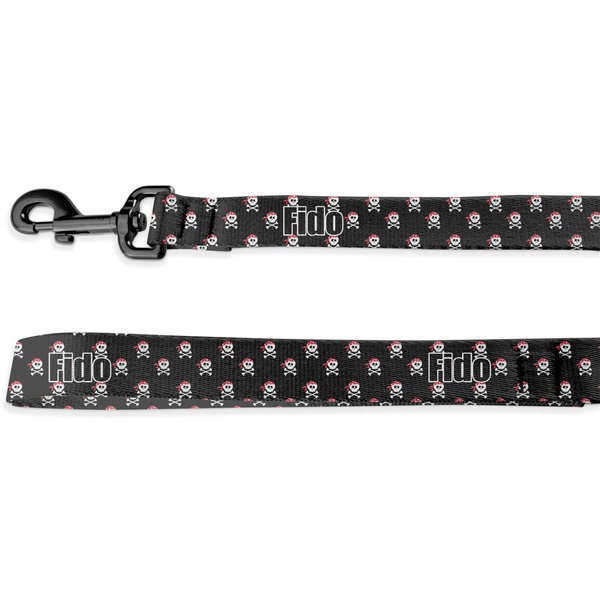 Custom Pirate Deluxe Dog Leash - 4 ft (Personalized)