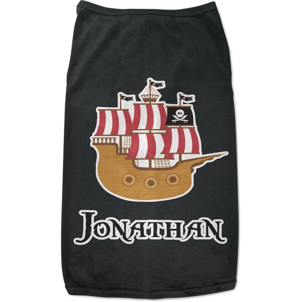 Custom Pirate Black Pet Shirt - M (Personalized)