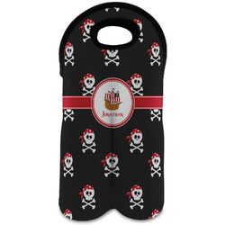 Pirate Wine Tote Bag (2 Bottles) (Personalized)