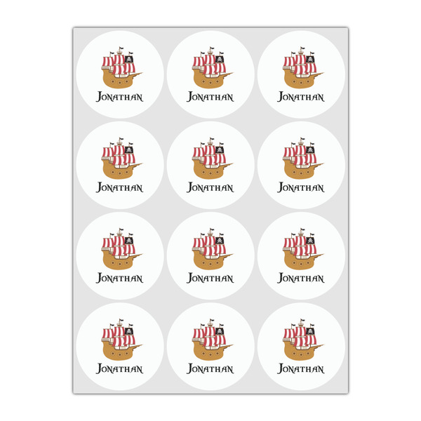 Pirate Drink Topper - Small - Set of 12