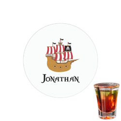 Pirate Printed Drink Topper - 1.5" (Personalized)
