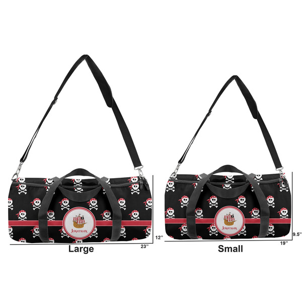 Pirate Duffle Bag Small and Large