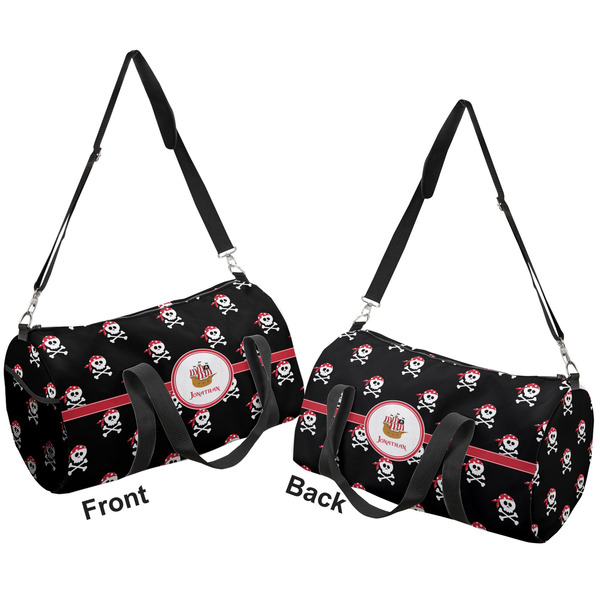 Pirate Duffle bag small front and back sides