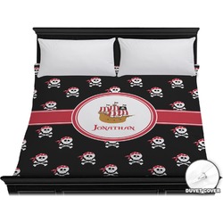 Pirate Duvet Cover - King (Personalized)