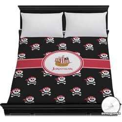 Pirate Duvet Cover - Full / Queen (Personalized)