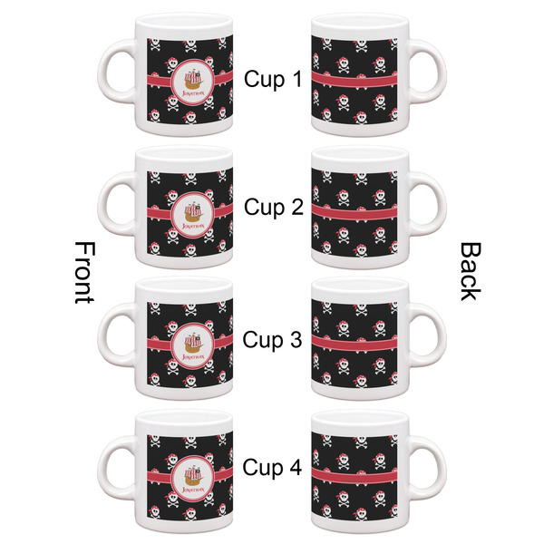 Pirate Espresso Cup Set of 4 - Apvl