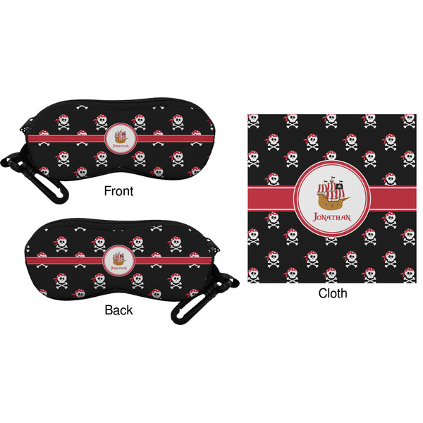 Pirate Eyeglass Case & Cloth (Approval)