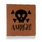 Pirate Leather Binder - 1" - Rawhide (Personalized)