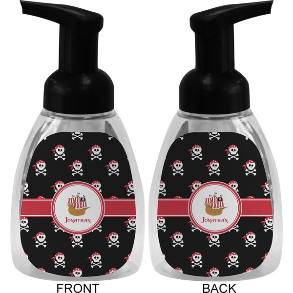 Pirate Foam Soap Bottle (Front & Back)