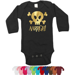 Pirate Bodysuit w/Foil - Long Sleeves (Personalized)