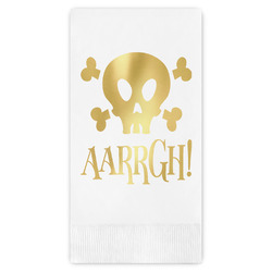 Pirate Guest Napkins - Foil Stamped (Personalized)