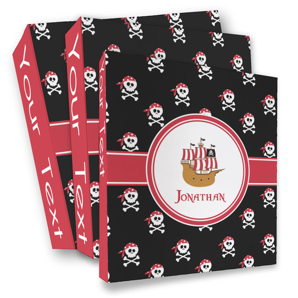 Custom Pirate 3 Ring Binder - Full Wrap (Personalized)