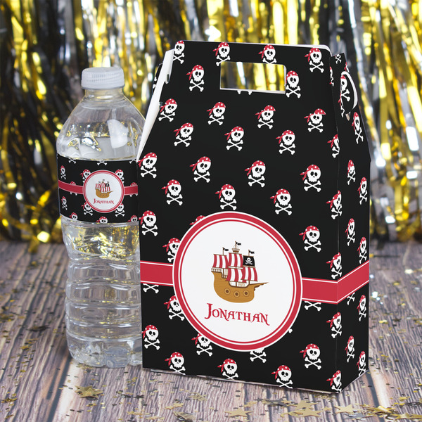 Pirate Gable Favor Box - In Context