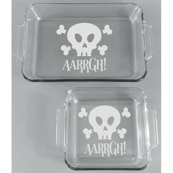 Pirate Glass Baking Dish Set - FRONT
