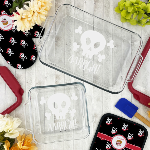 Pirate Glass Baking Dish Set - LIFESTYLE