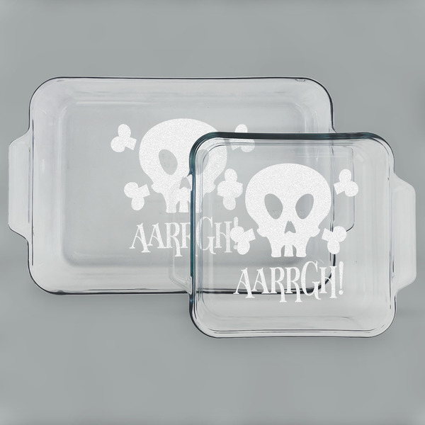 Pirate Glass Baking Dish Set - MAIN (set)