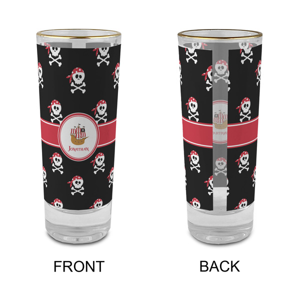 Pirate Glass Shot Glass - 2 oz - Single - APPROVAL