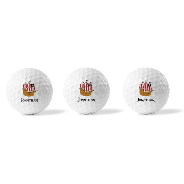 Pirate Golf Balls - Generic - Set of 3 - APPROVAL