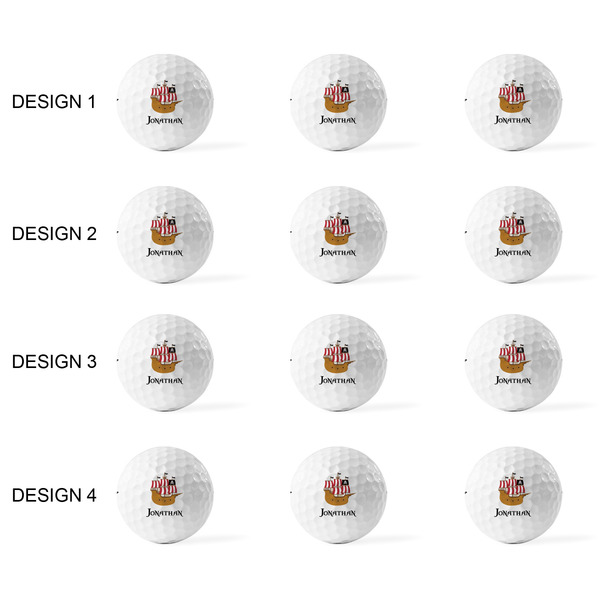 Pirate Golf Balls - Titleist - Set of 12 - APPROVAL