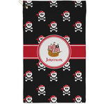 Pirate Golf Towel - Poly-Cotton Blend - Small w/ Name or Text