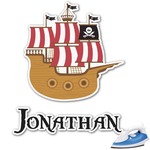 Pirate Graphic Iron On Transfer (Personalized)