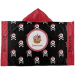 Pirate Kids Hooded Towel (Personalized)